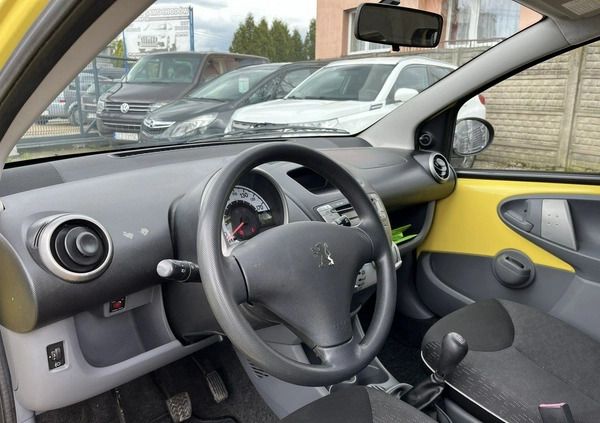 Peugeot 107 cena 10300 przebieg: 95000, rok produkcji 2009 z Reda małe 277